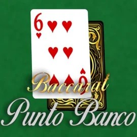 Baccarat - Punto Banco online game logo by Red Tiger Gaming on lizaro-casino-be.com
