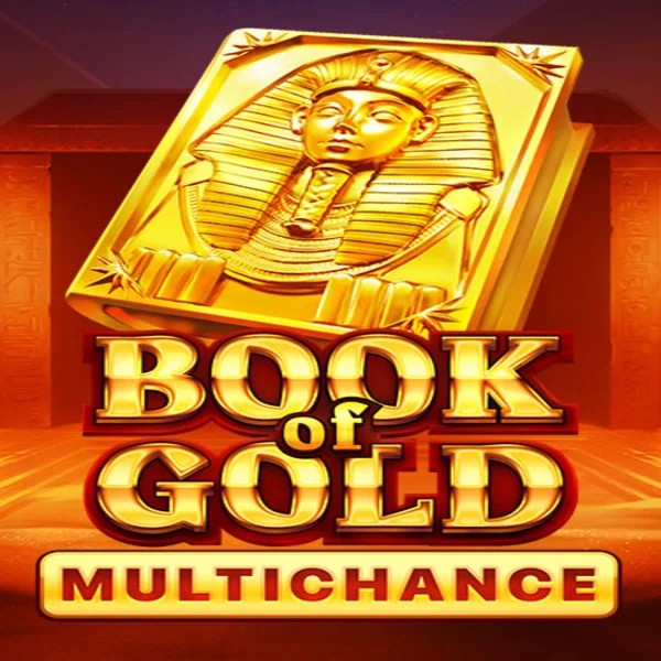Book of Gold Multichance logo – Slots by Playson at Lizaro Casino