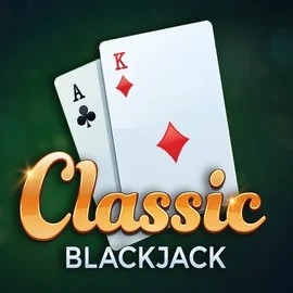 Classic Blackjack slot visual from Red Tiger Gaming available on lizaro-casino-be.com