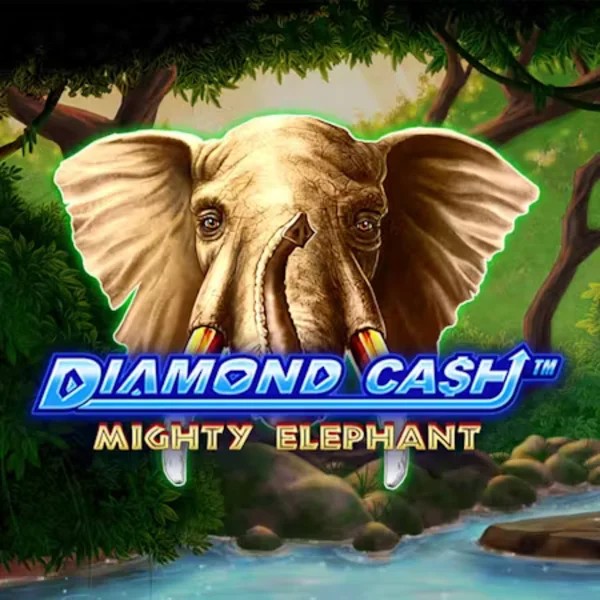 Official Slots logo: Diamond Cash Mighty Elephant by Greentube at Lizaro Casino