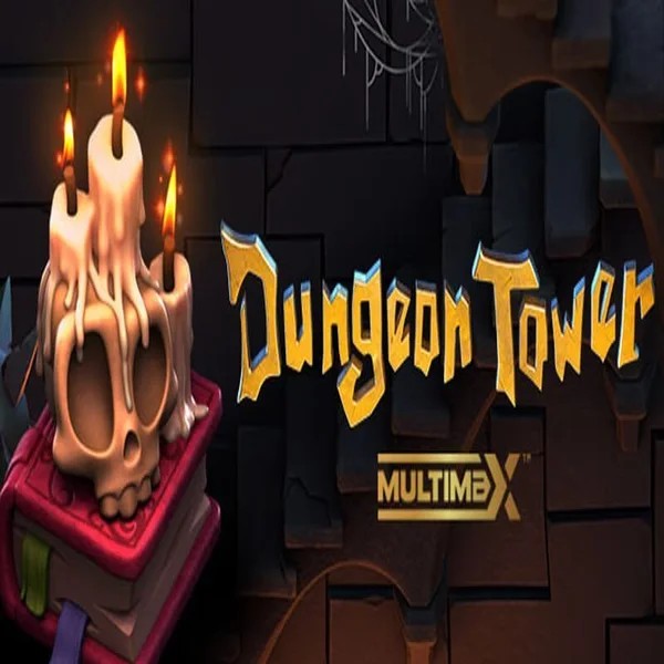 Dungeon Tower logo by Peter &amp; Sons at Lizaro Casino