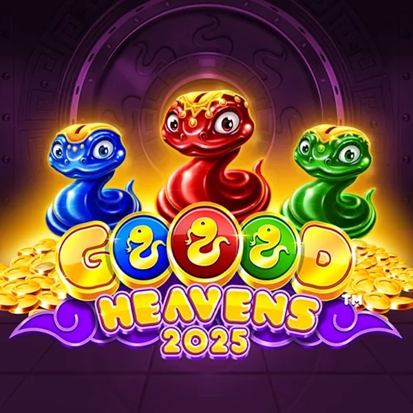 Try Goood Heavens slot by Rarestone Gaming on lizaro-casino-be.com – logo image