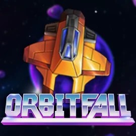 Official Slots logo: Orbitfall by ELK Studios at Lizaro Casino