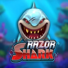 Razor Shark slot visual from Push Gaming available on lizaro-casino-be.com