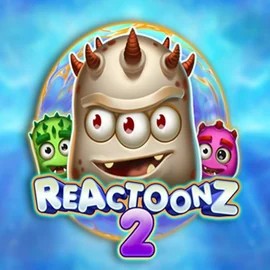 Reactoonz 2 casino game by Play'n GO – featured logo at Lizaro Casino