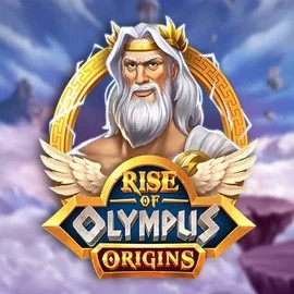 Slots logo of Rise of Olympus Origins from Play'n GO at Lizaro Casino
