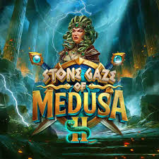 Stone Gaze of Medusa 2 logo by Stakelogic Lizaro Casino