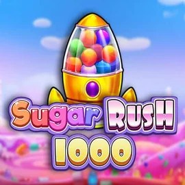 Sugar Rush 1000 slot icon by Pragmatic Play, available at Lizaro Casino